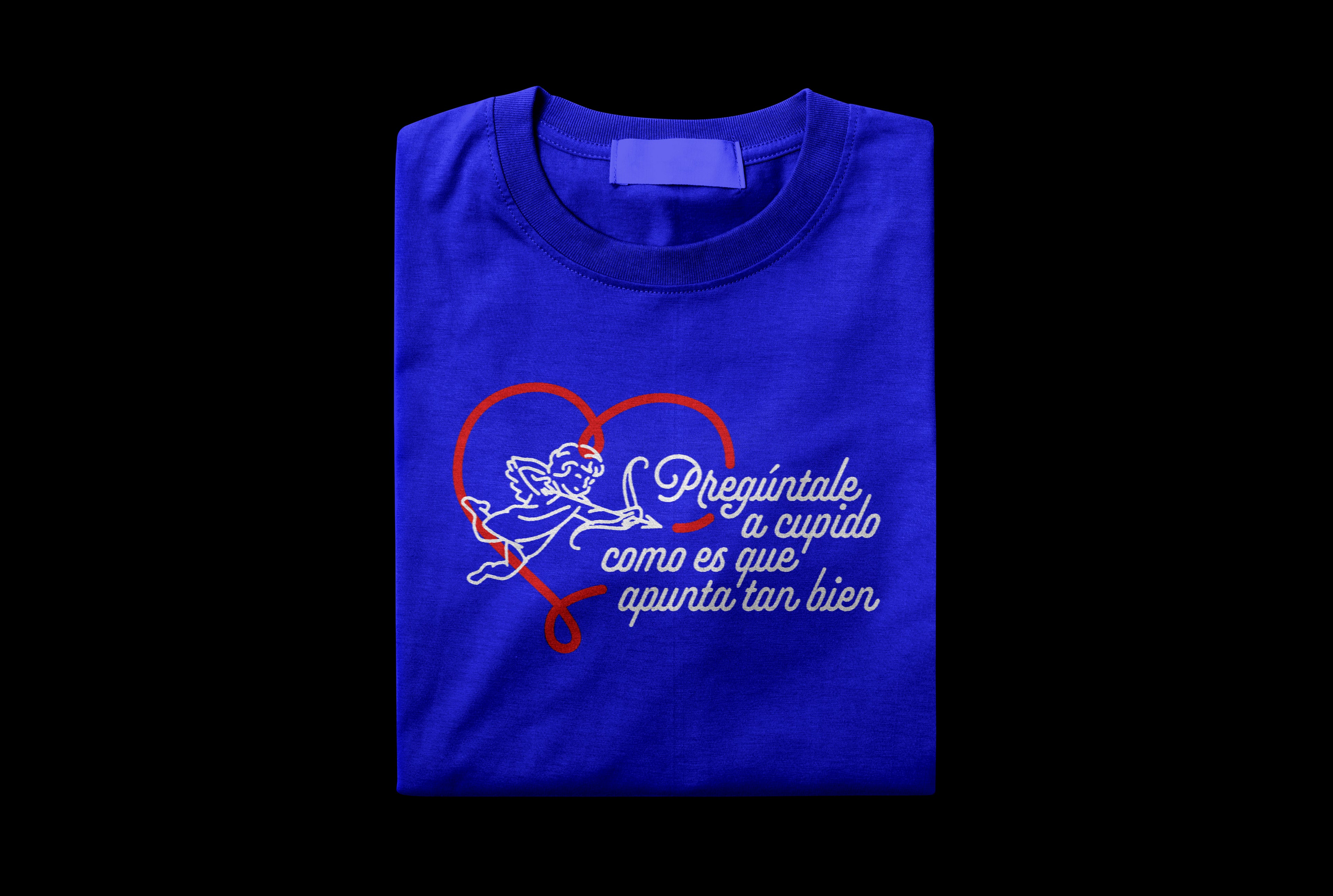 Camiseta "Pregúntale a Cupido"