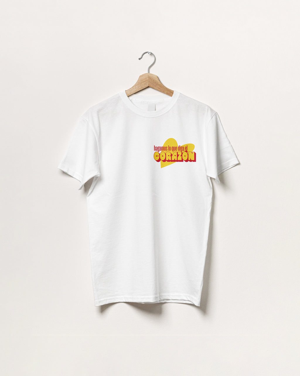 Camiseta "Lo Que Diga el Corazón"