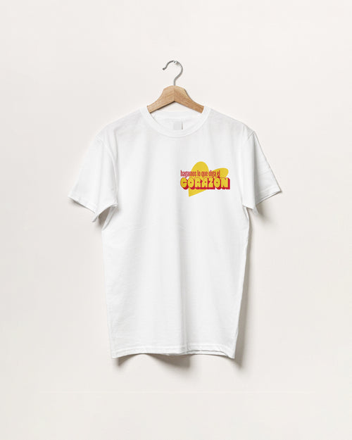 Camiseta "Lo Que Diga el Corazón"