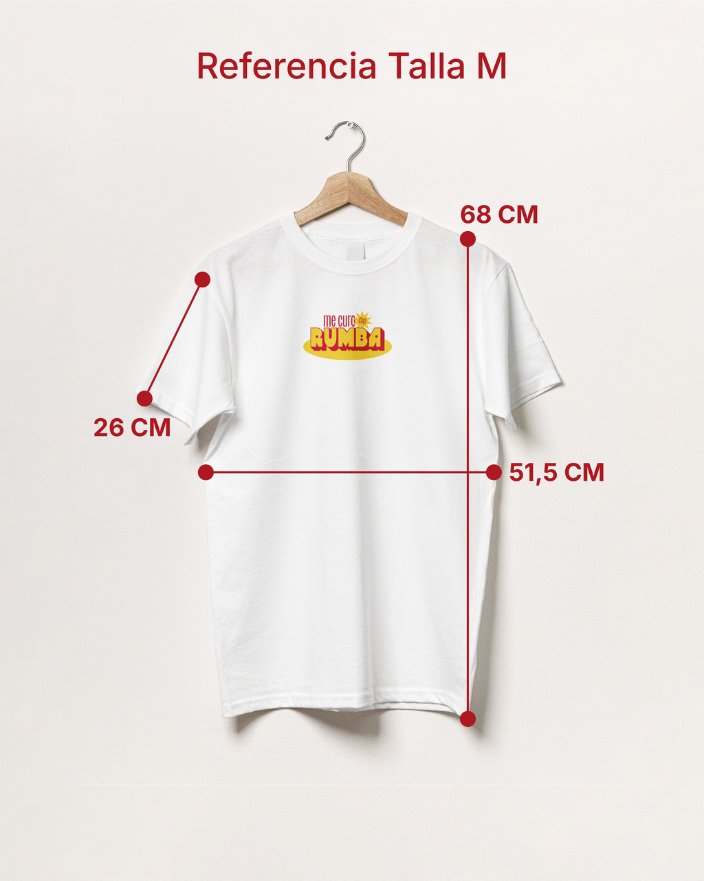 Camiseta "Lo Que Diga el Corazón"